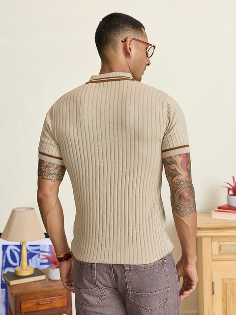 Solid Flatknit Polo
