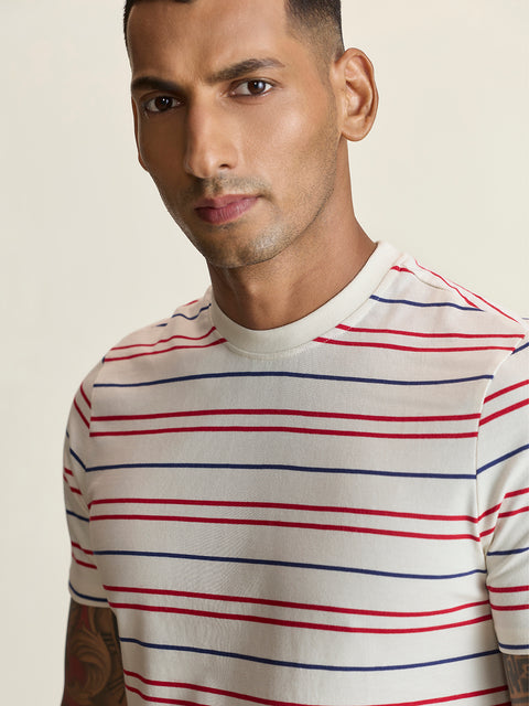 Smart Fit Striped T-Shirt