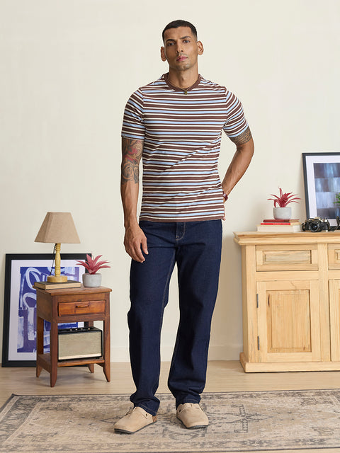 Relaxed Fit Rigid Denim