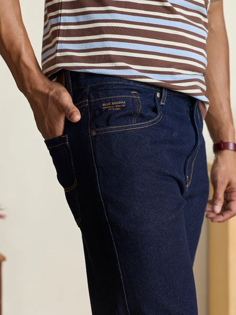 Relaxed Fit Rigid Denim