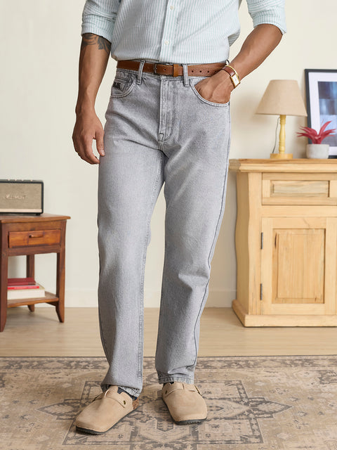 Relaxed Fit Rigid Denim