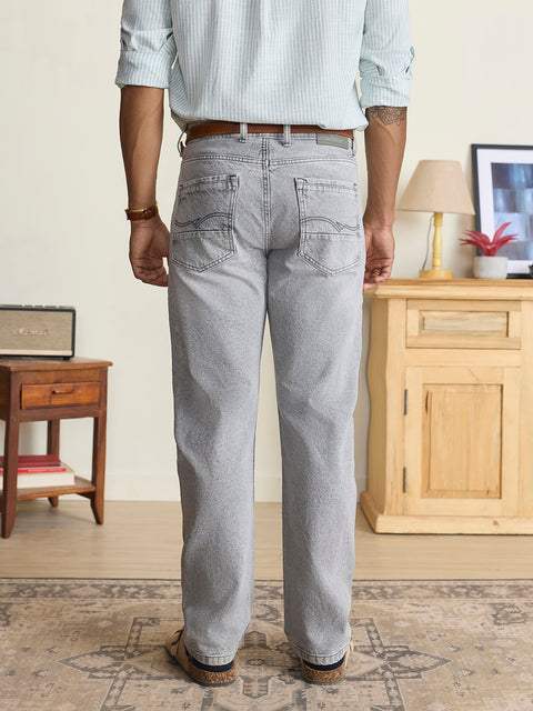Relaxed Fit Rigid Denim