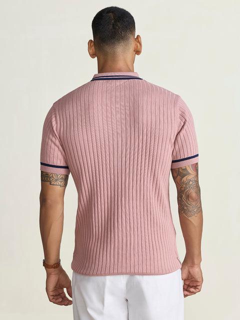 Solid Flatknit Polo