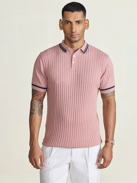 Solid Flatknit Polo