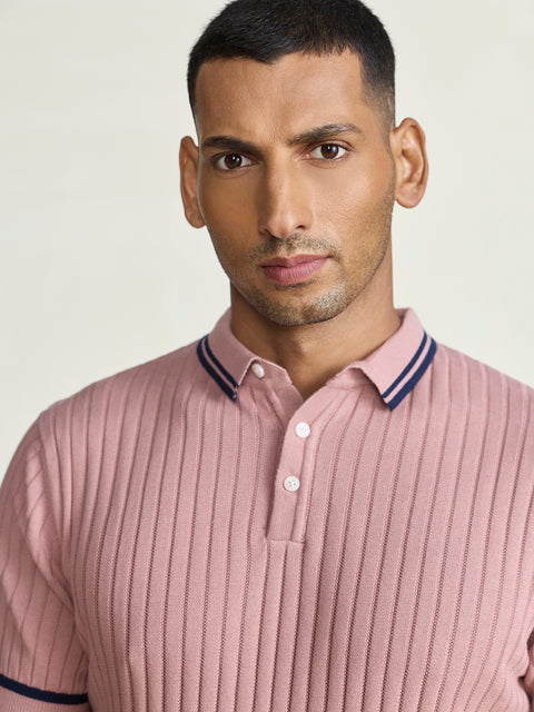 Solid Flatknit Polo