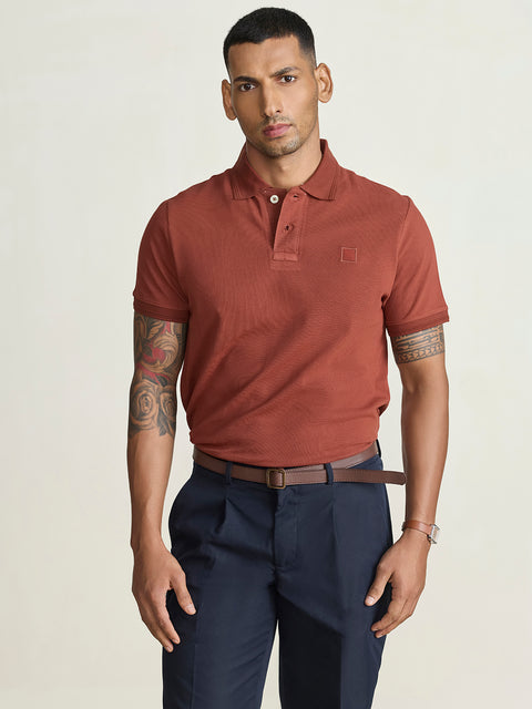 Smart Fit Solid Pique Polo