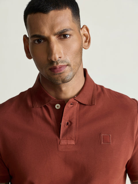 Smart Fit Solid Pique Polo