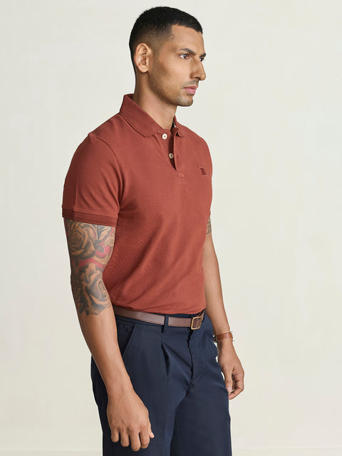 Smart Fit Solid Pique Polo