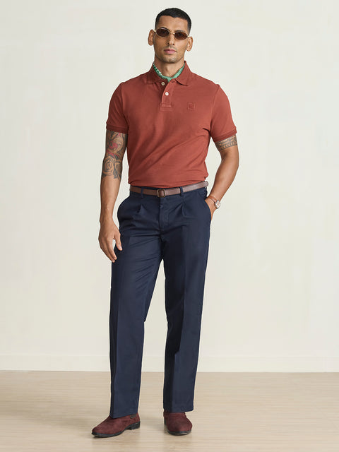 Smart Fit Solid Pique Polo