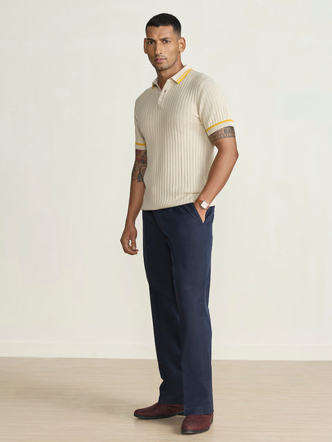 Solid Flatknit Polo