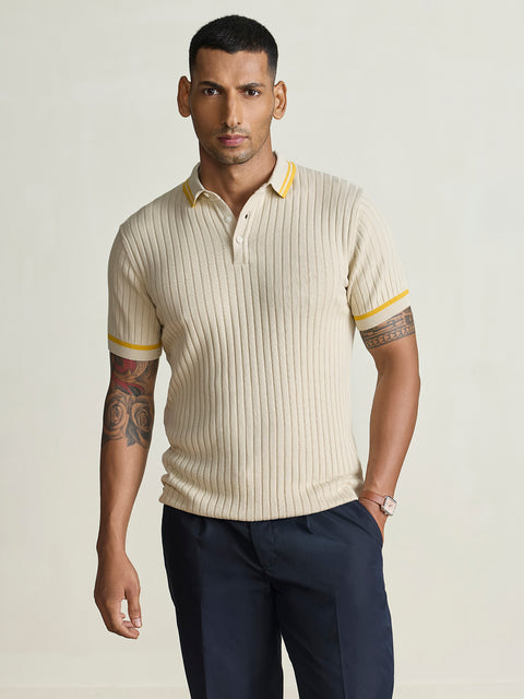 Solid Flatknit Polo