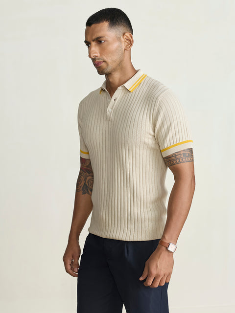 Solid Flatknit Polo