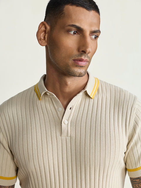 Solid Flatknit Polo