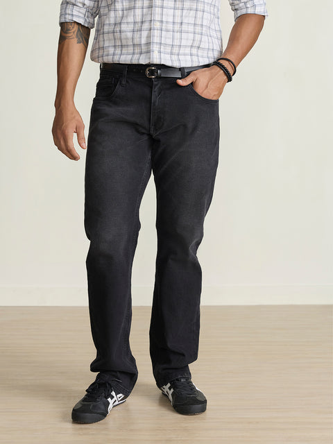 Straight Fit Rigid Denim