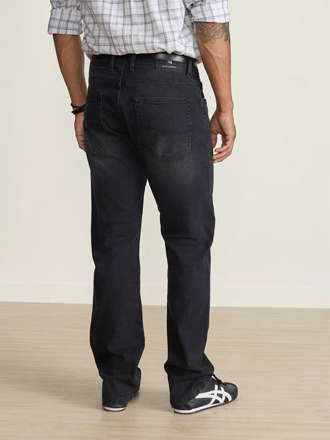 Straight Fit Rigid Denim