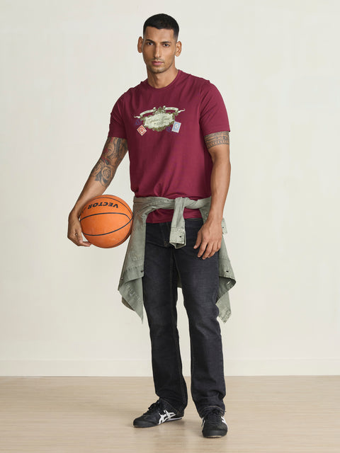 Straight Twill Fit Denim