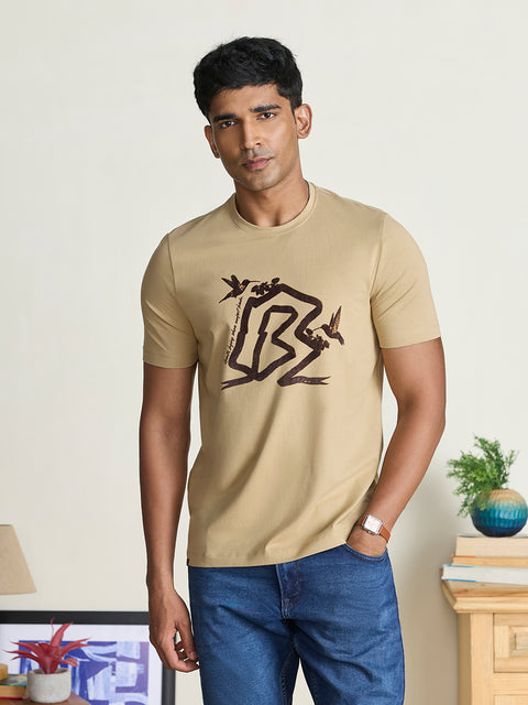 Single Jersey Smart Fit Graphic T-Shirt