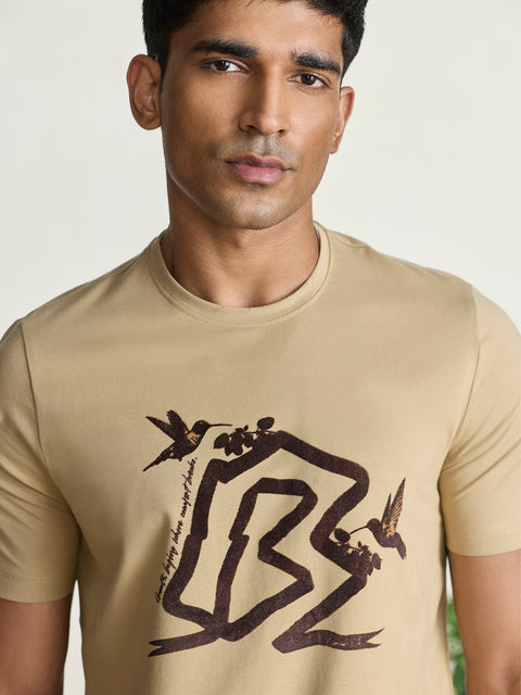 Single Jersey Smart Fit Graphic T-Shirt