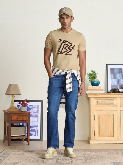 Single Jersey Smart Fit Graphic T-Shirt