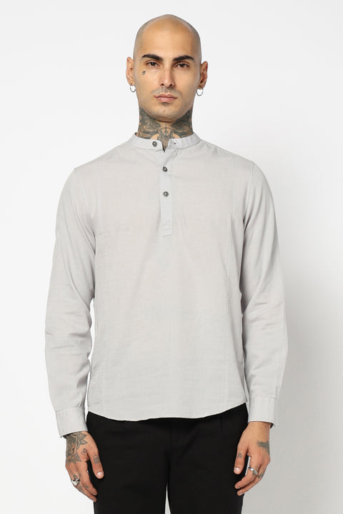 Cotton Mandarin Collar Kurta