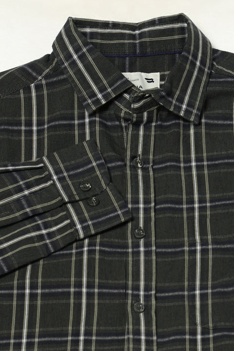 GREEN TARTAN CHECKERED SHIRT