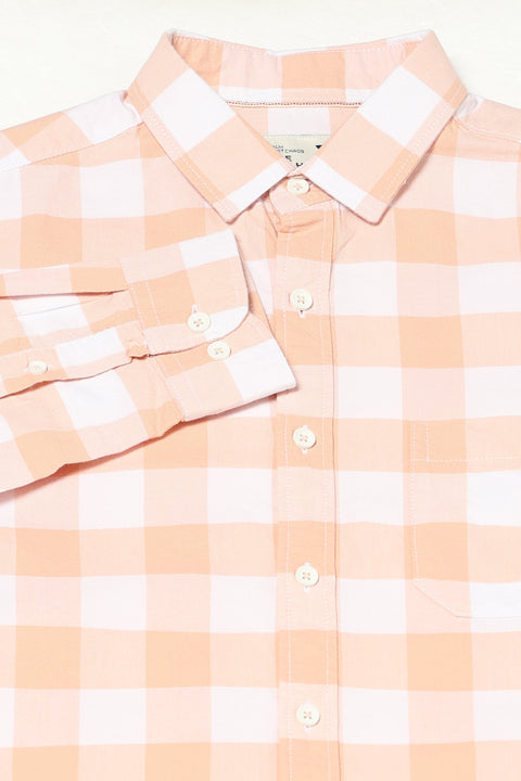 BUFFALO CHECKERED COTTON SHIRT