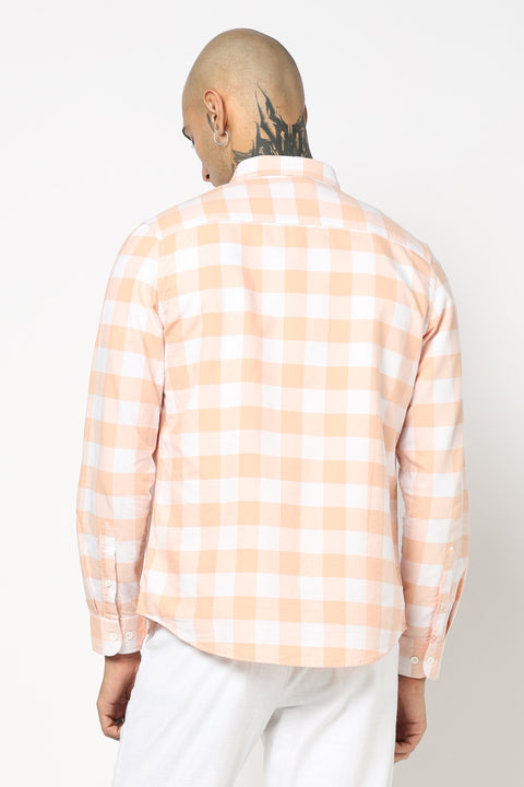 BUFFALO CHECKERED COTTON SHIRT