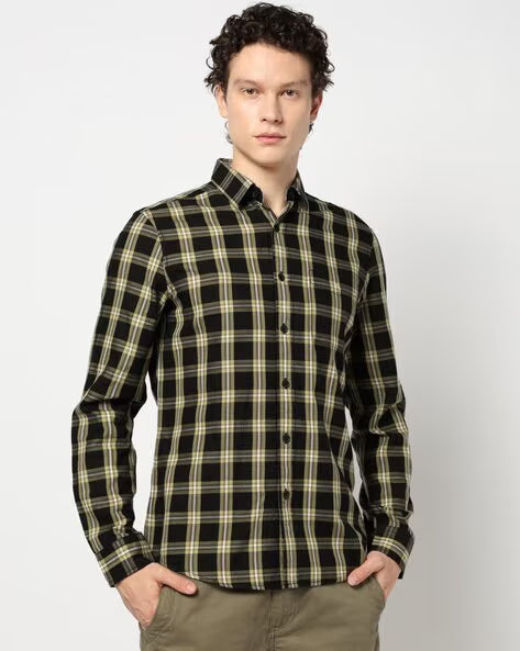 BLUE BUDDHA BLACK MENS SHIRT