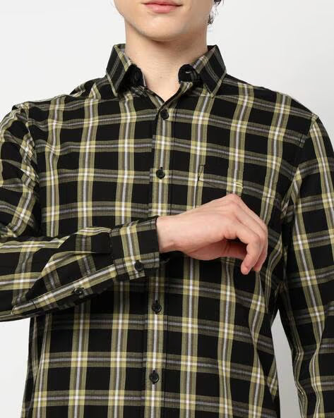 BLUE BUDDHA BLACK MENS SHIRT