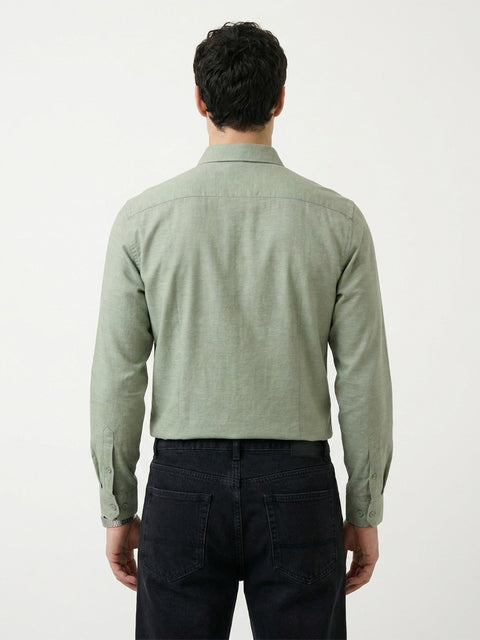 Plain Tailored Fit Shirt