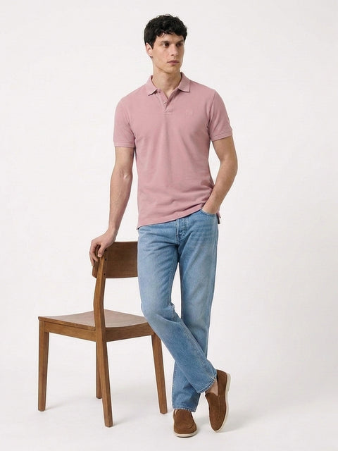 Plain Pique Regular  T-Shirt