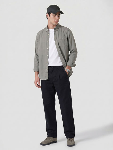 Plain Dobby Slim Fit Trouser