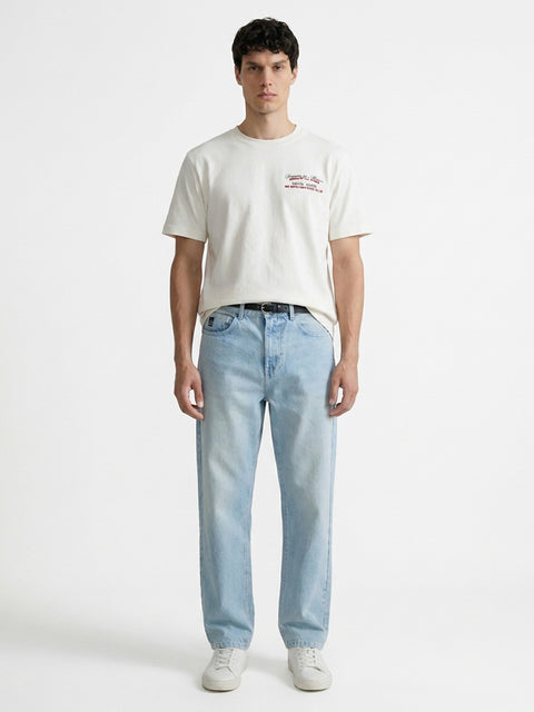 Graphic Oversized Looper T-Shirt