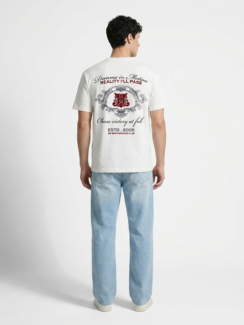 Graphic Oversized Looper T-Shirt