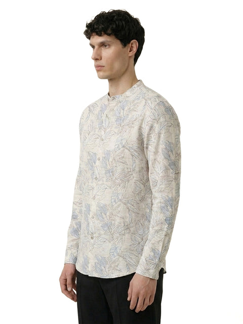 Floral Printed Cotton Shirt