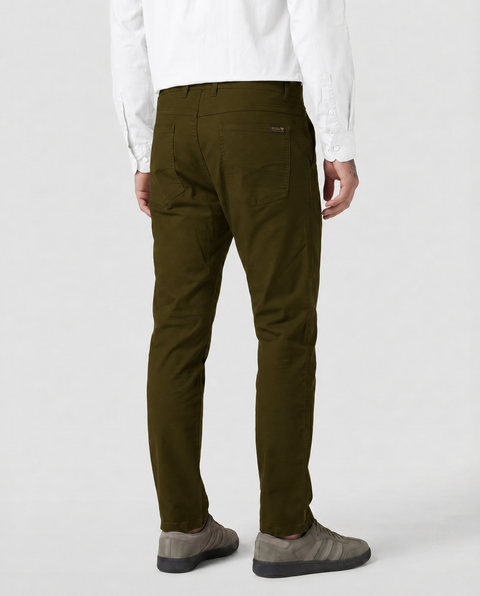 Slim Fit Dobby Trouser