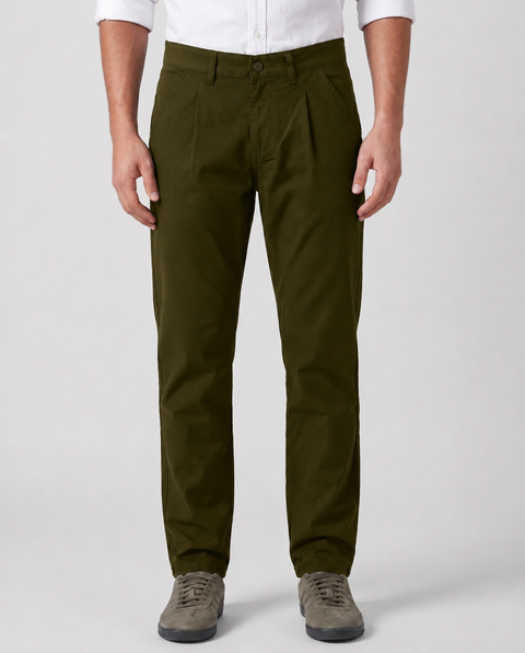 Slim Fit Dobby Trouser