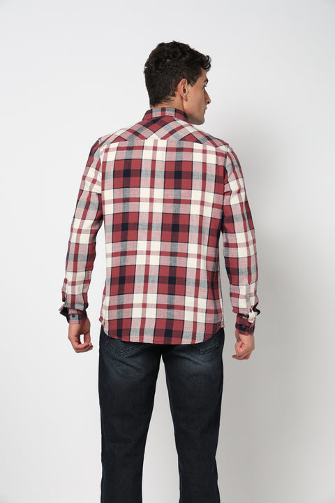 ESDRAN Check Shirt