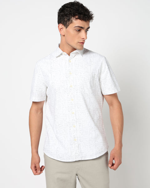 ZAREK Pink Floral Shirt