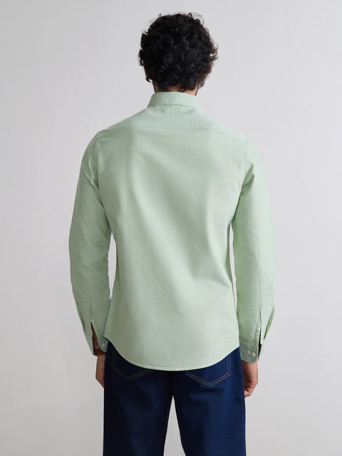 Plain Tailored Fit Oxford Shirt