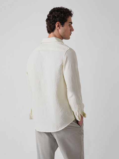 CRUSH VISCOSE BLEND SHIRT