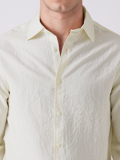CRUSH VISCOSE BLEND SHIRT