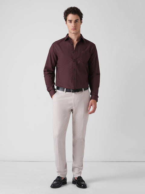 DOBBY COTTON SHIRT