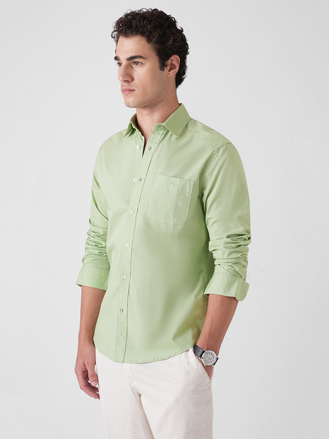 Satin Tailored Shirt