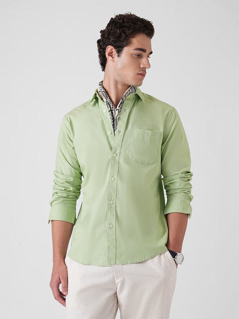 Satin Tailored Shirt