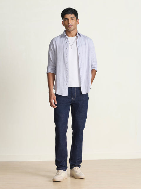 Dobby Striped Tailored Fit Shirt