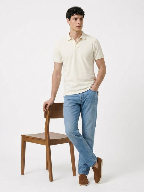 Plain Pique Regular  T-Shirt