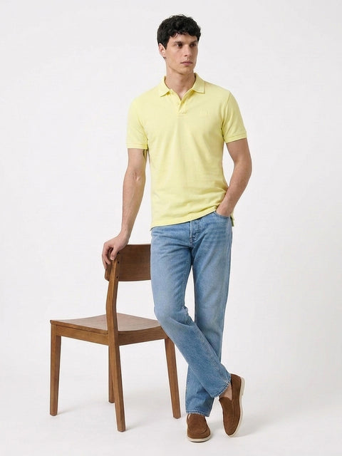 Plain Pique Regular  T-Shirt