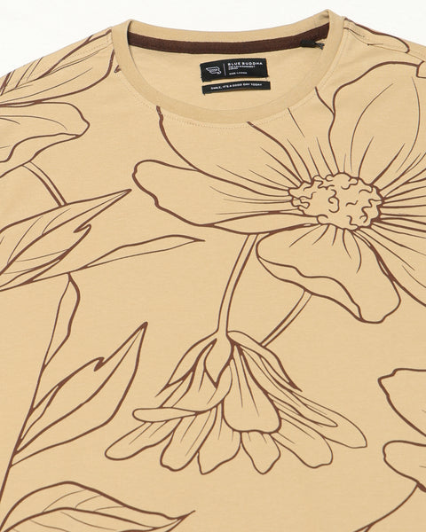 ELION Floral Printed T-Shirt