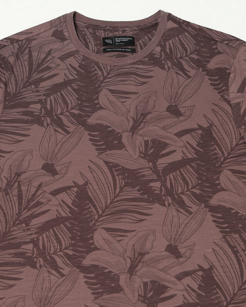 LUSCO Leaf-Print t-shirt